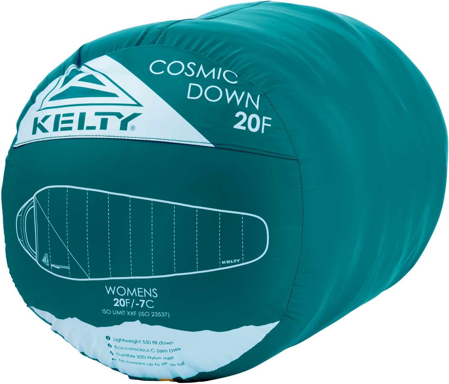Kelty Cosmic 20-Degrees F 550 Down Sleeping Bag                                                                                  - view number 3