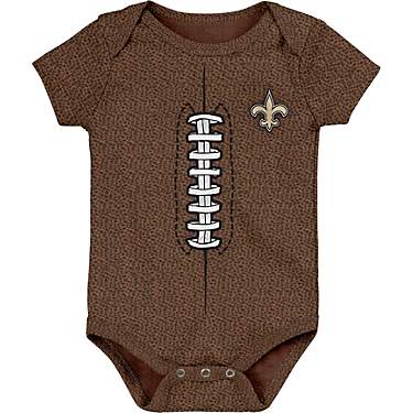 Outerstuff Boys' New Orleans Saints INF Football Creeper Onesie                                                                 