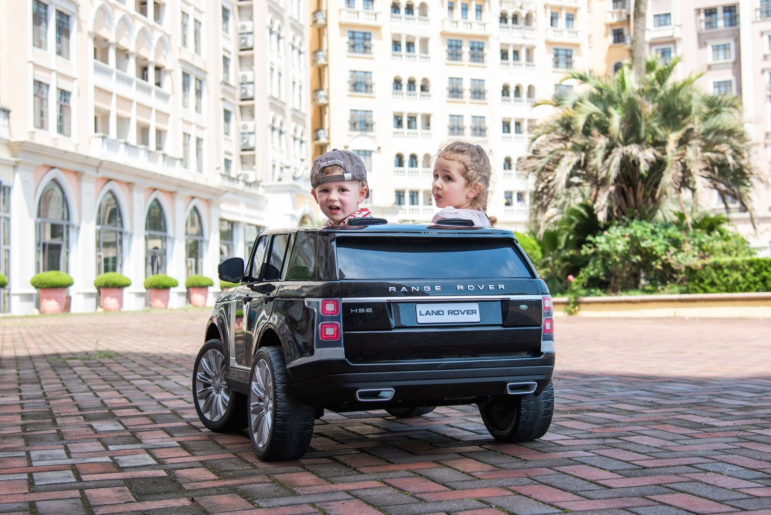 Voiture pour enfant 24V - Range Rover HSE - blanc - Kid'zzz n' Quad'zzz