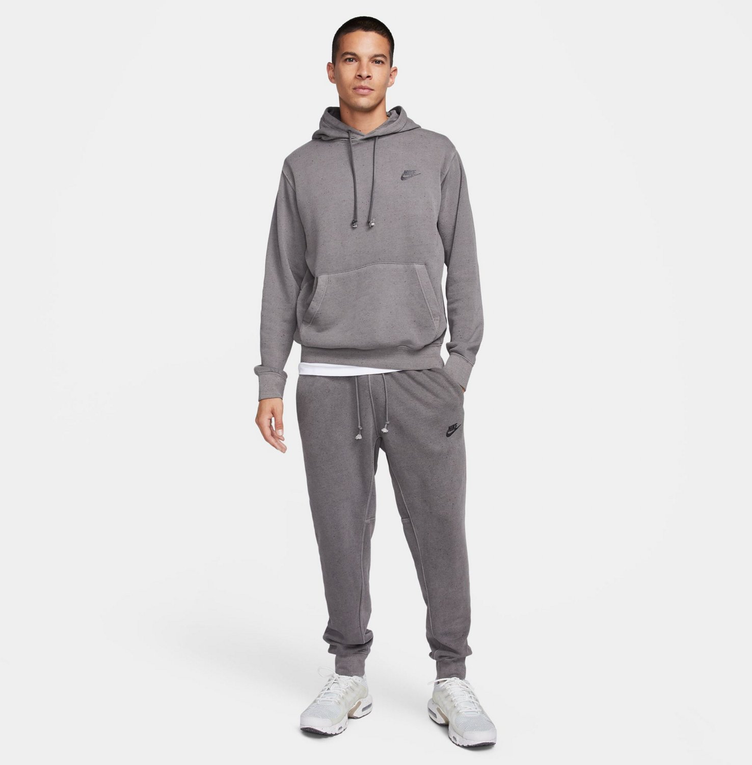 Nike Men's Club Fleece+ Revival Pullover Hoodie Academy
