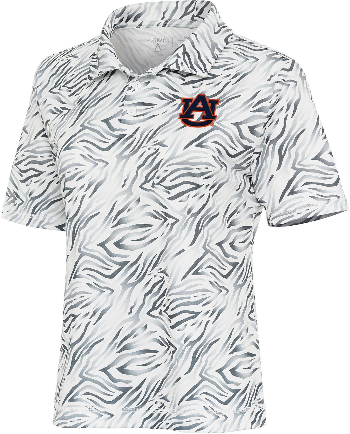 Lids Atlanta Braves Antigua Metallic Tribute Polo