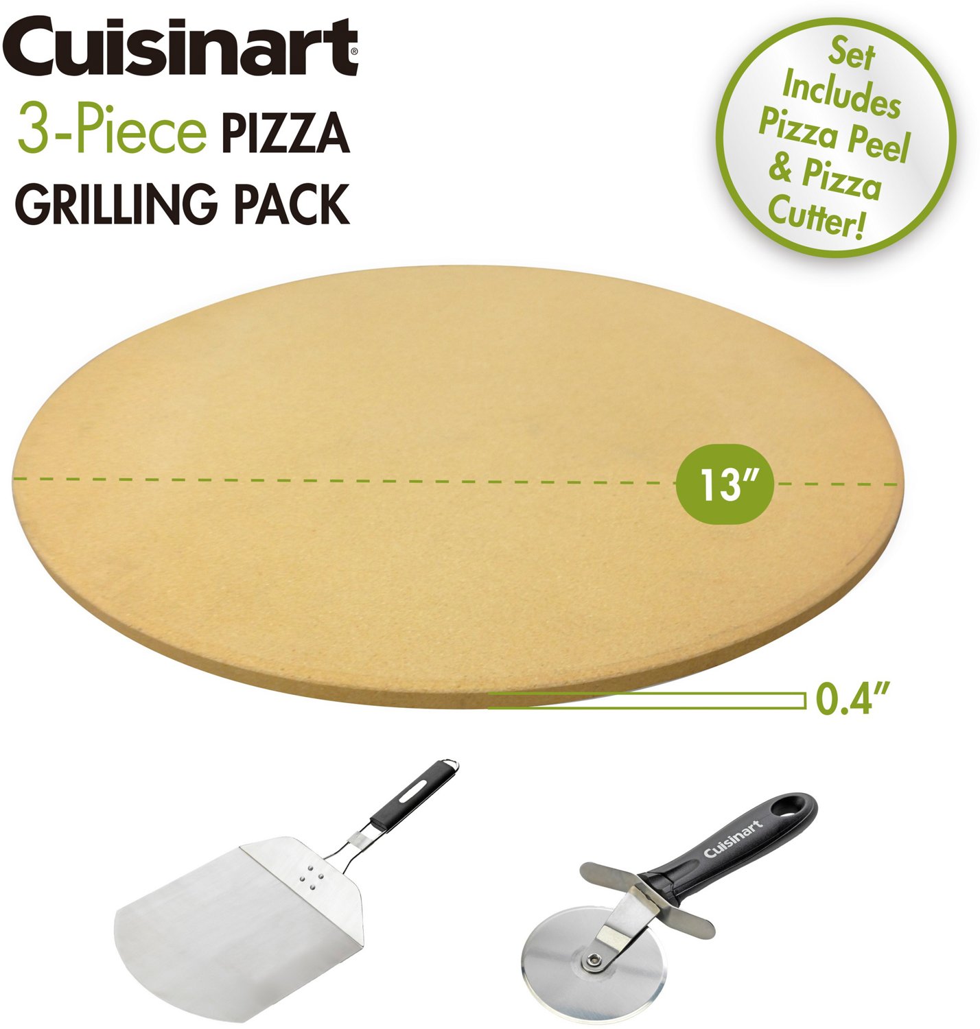 Cuisinart 3-Piece Pizza Grilling Pack                                                                                            - view number 2