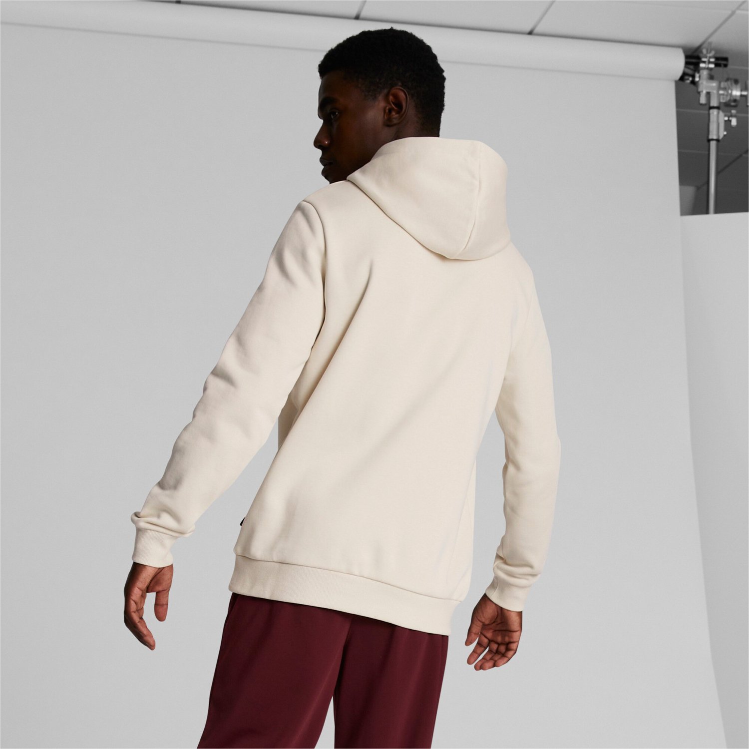 PUMA Men's Essential++ Color Big Logo Fleece Hoodie - view number 2