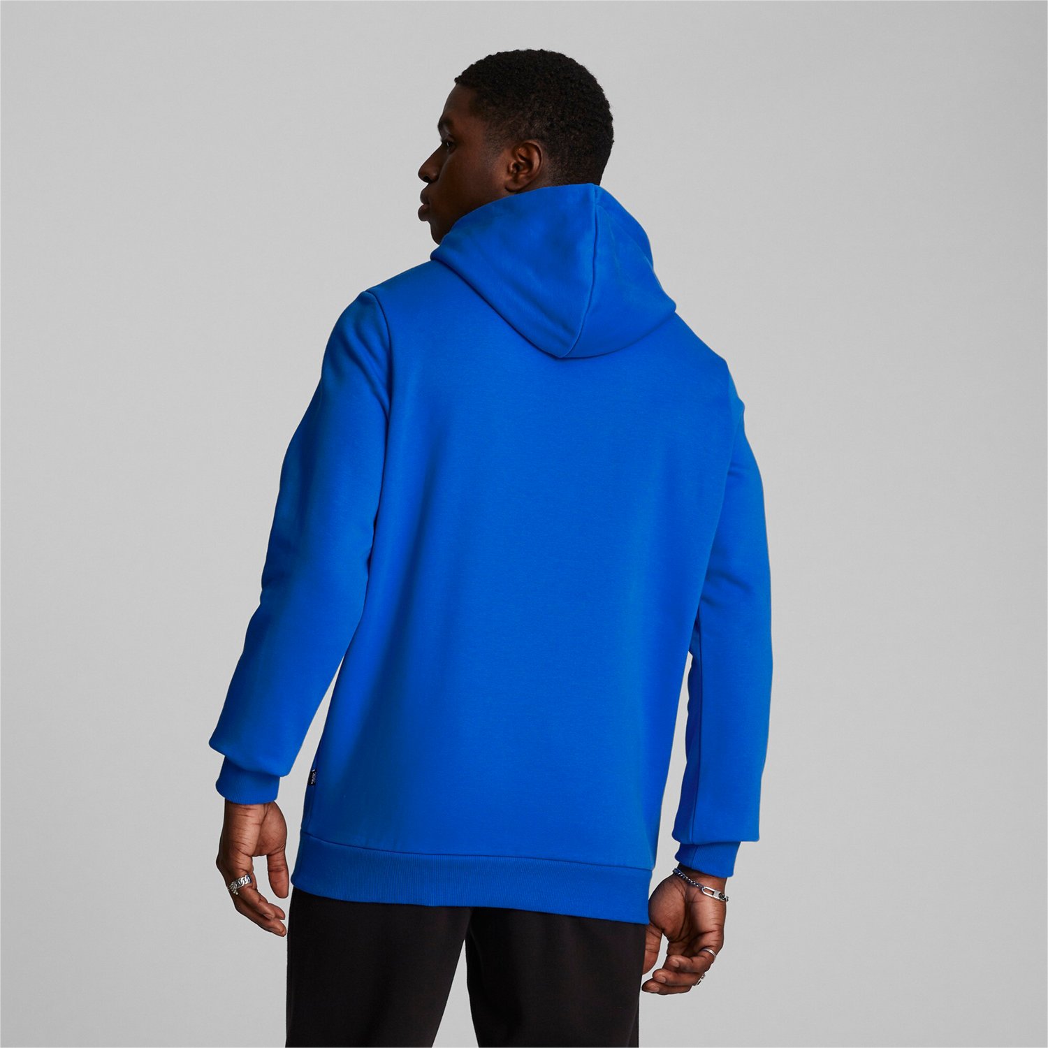 PUMA Men's Essential++ Color Big Logo Fleece Hoodie | Academy