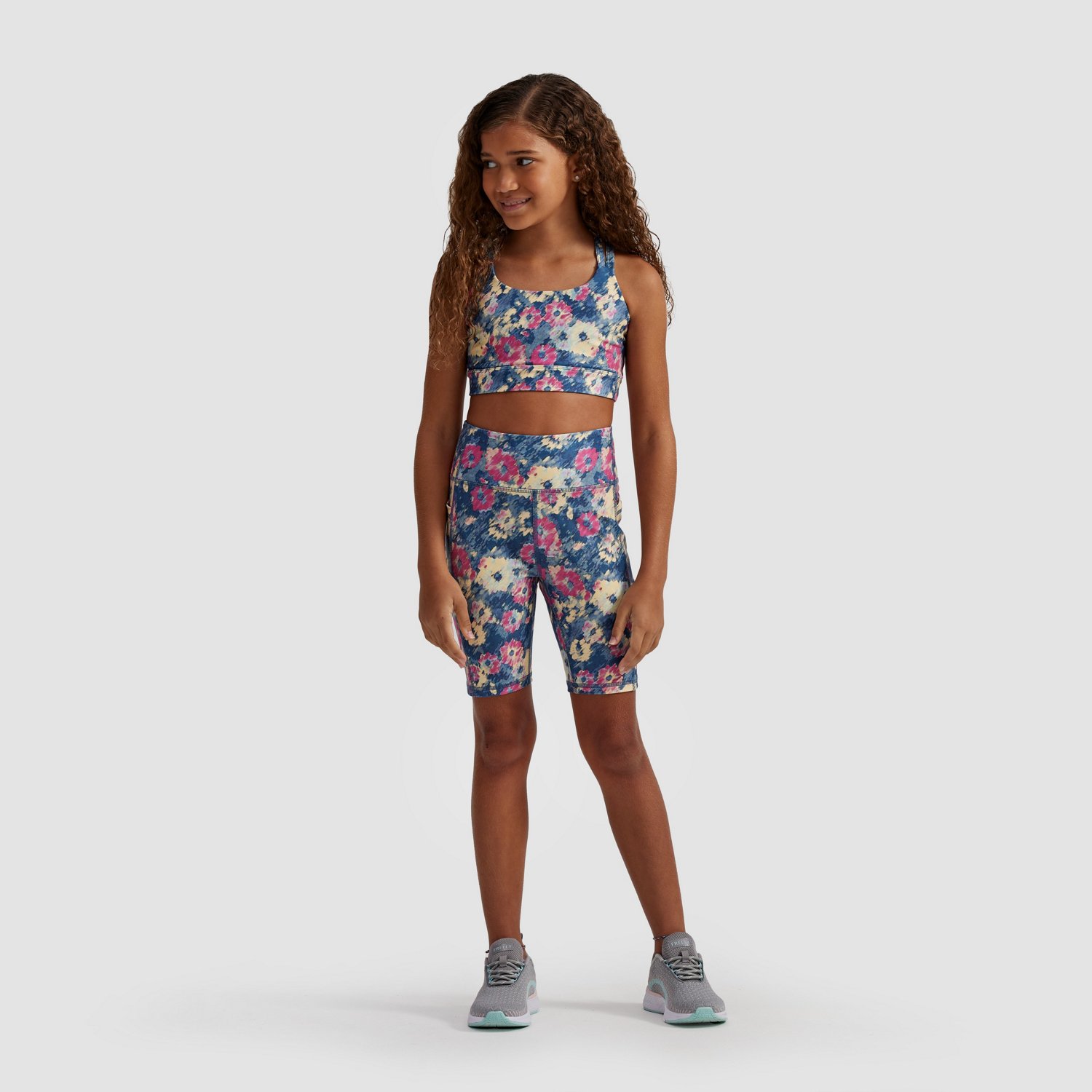Freely Girls' Lily Bike Shorts 7 in - view number 2