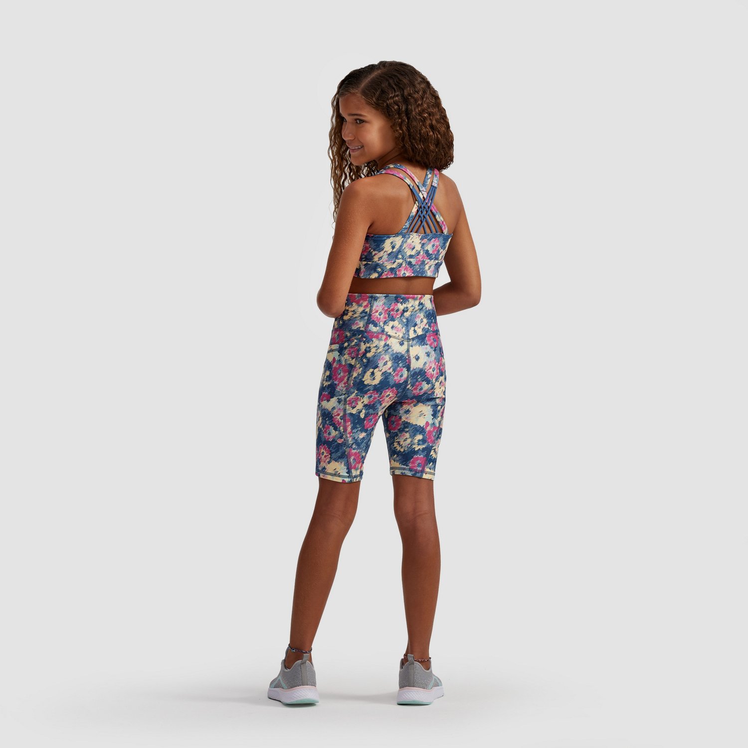 Freely Girls' Lily Bike Shorts 7 in - view number 3