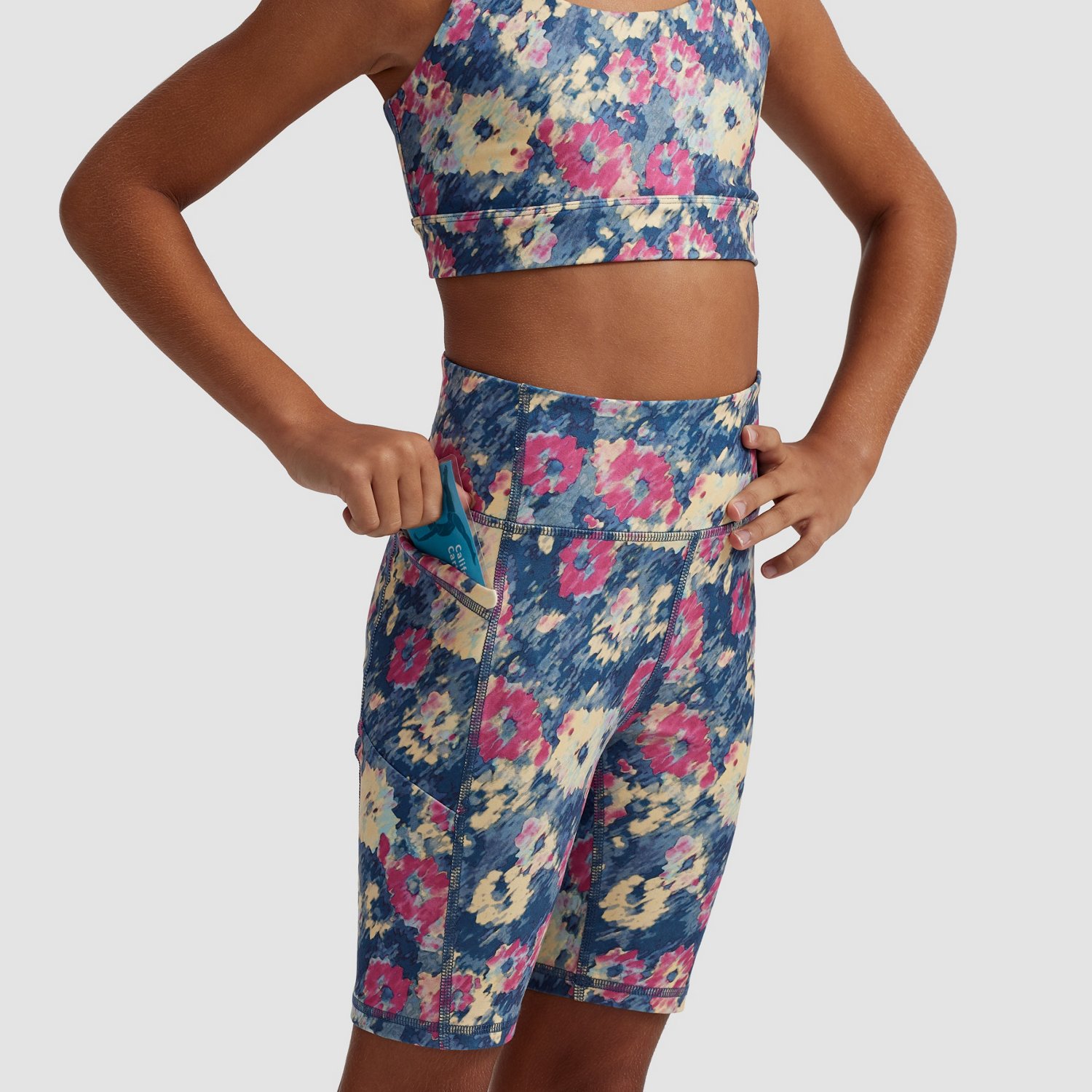 Freely Girls' Lily Bike Shorts 7 in - view number 4
