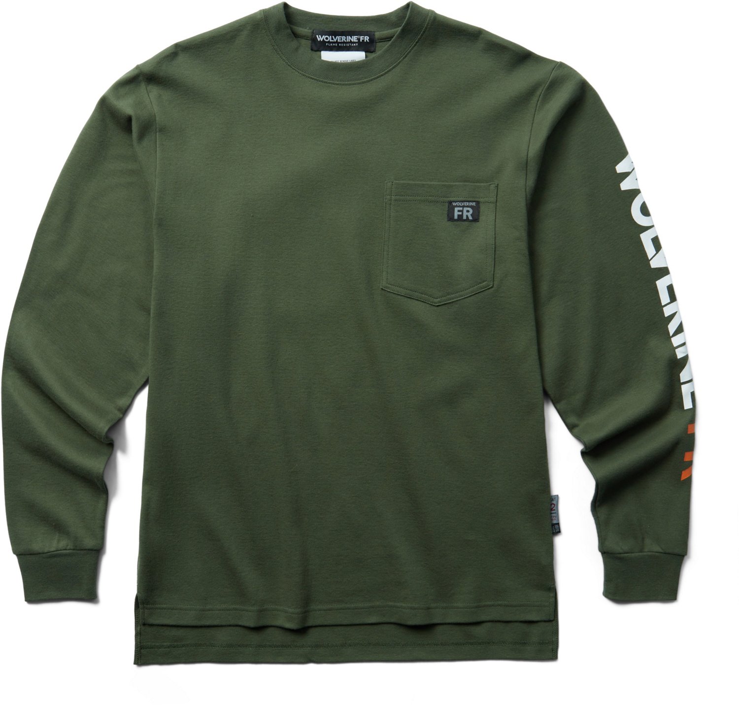 Wolverine Men's FireZerO Flame Resistant Long Sleeve T-shirt - view number 2
