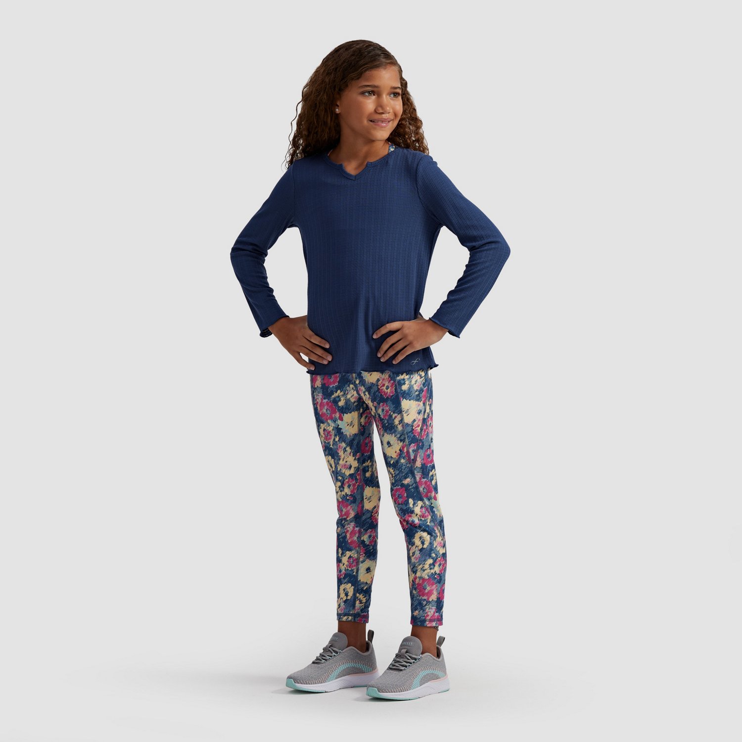 Freely Girls' Amelia Long Sleeve Shirt - view number 2