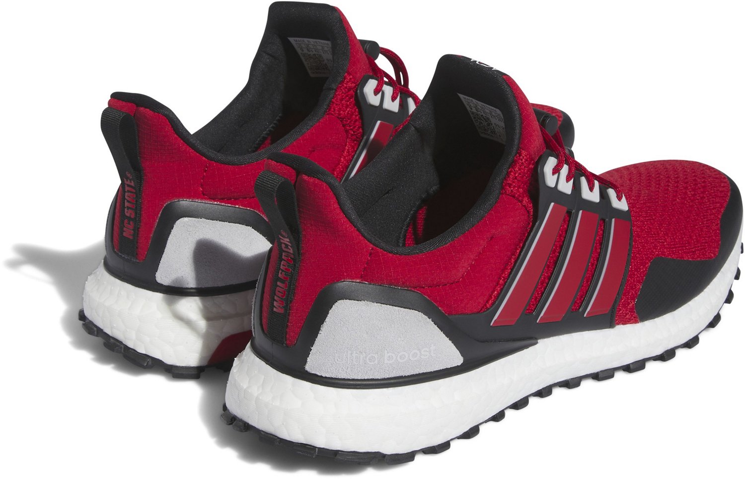 adidas Men's North Carolina State University Ultraboost 1.0 DNA Running Shoes - view number 4