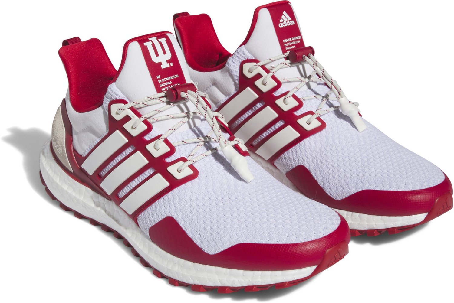 adidas Men's Indiana University Ultraboost 1.0 DNA Running Shoes - view number 3