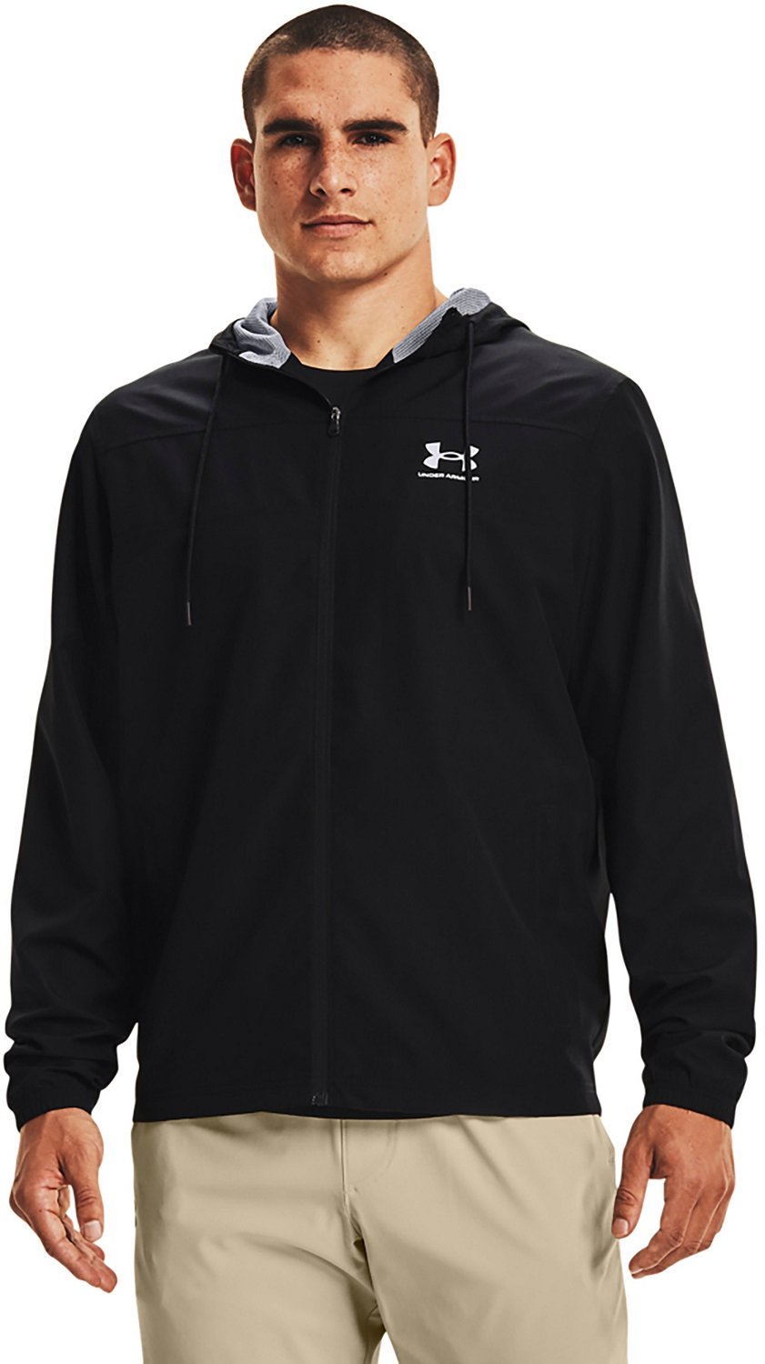 Under armour deals pullover windbreaker