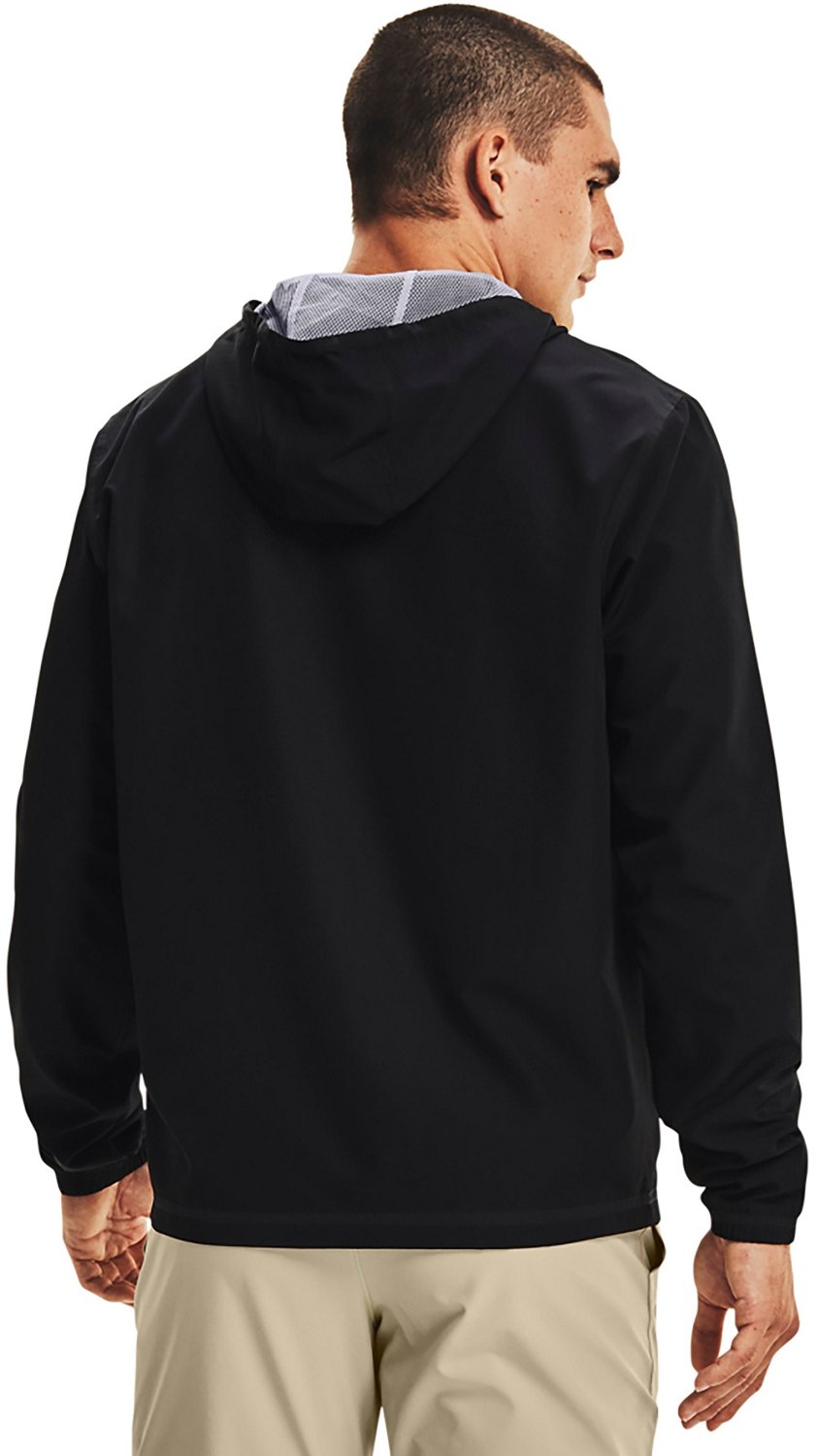 Under Armour Men's UA Sportstyle Windbreaker Jacket White / Black