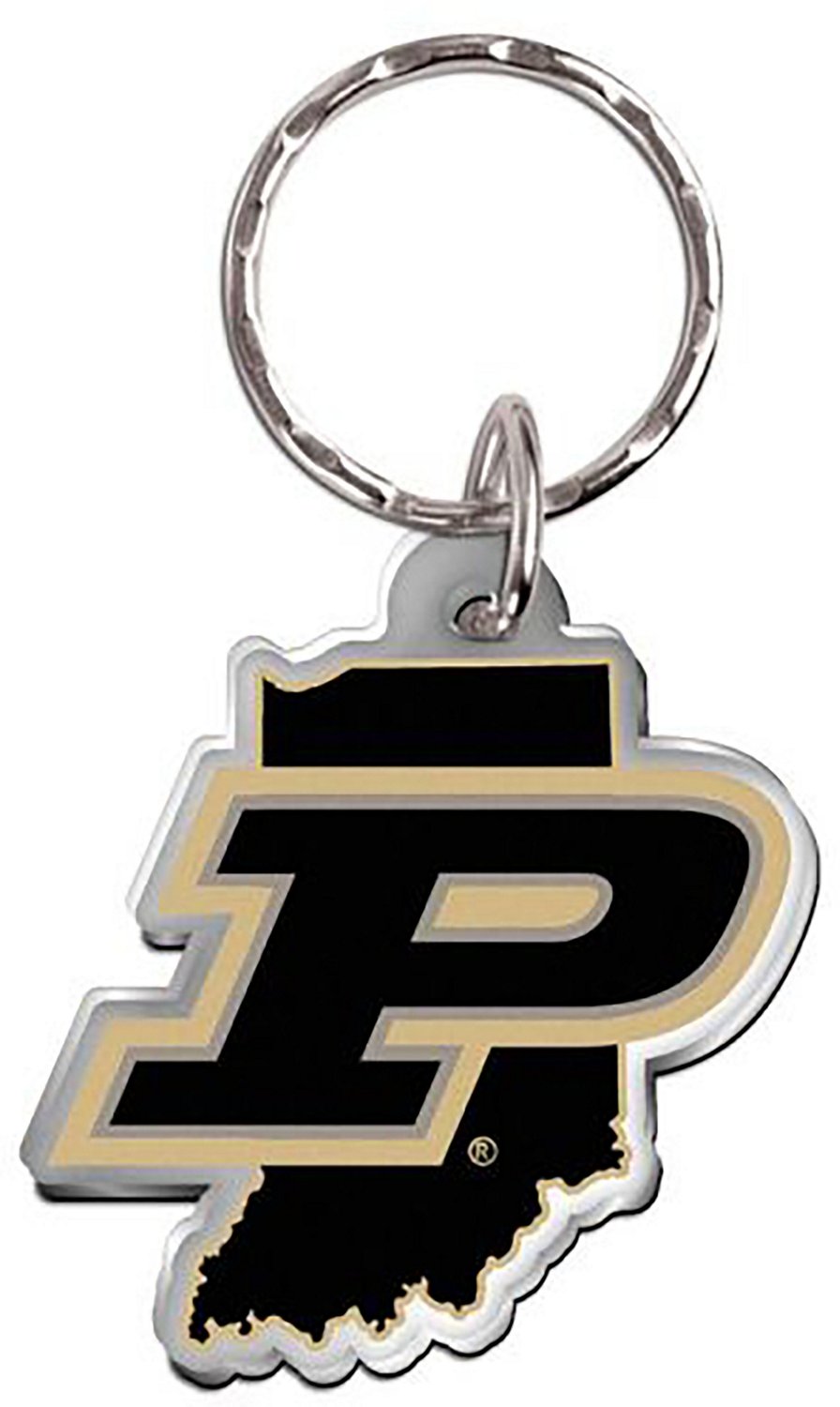 WinCraft Purdue University State-Shaped Keychain | Academy