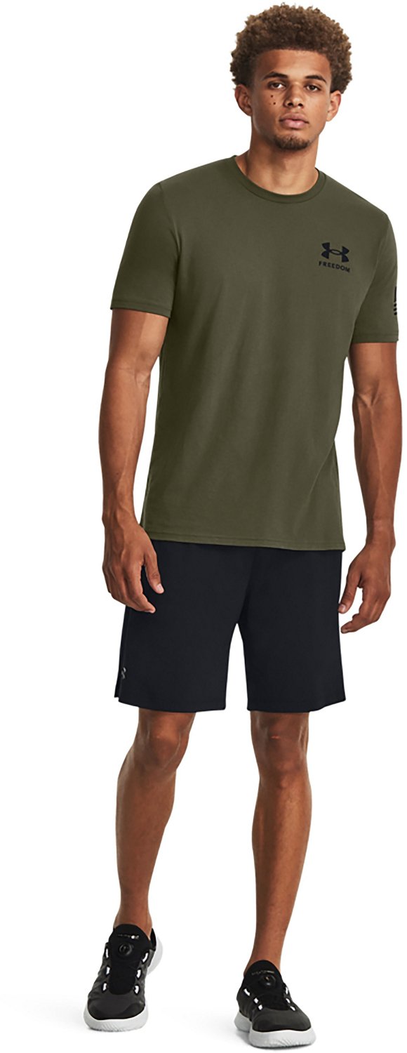 Under Armour Men's New Freedom Flag Camo Short Sleeve T-shirt - view number 3