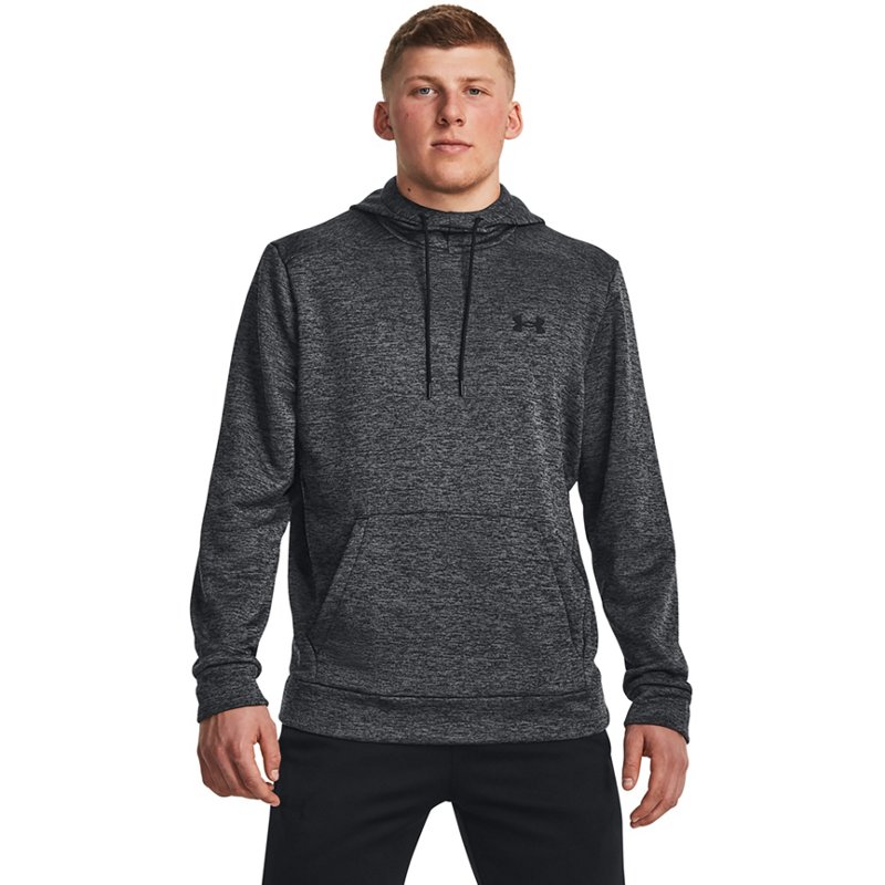 Under Armour Under Armor Men's Twist Fleece Hoodie Black/Black, X-Large - Men's Athletic Fleece at Academy Sports