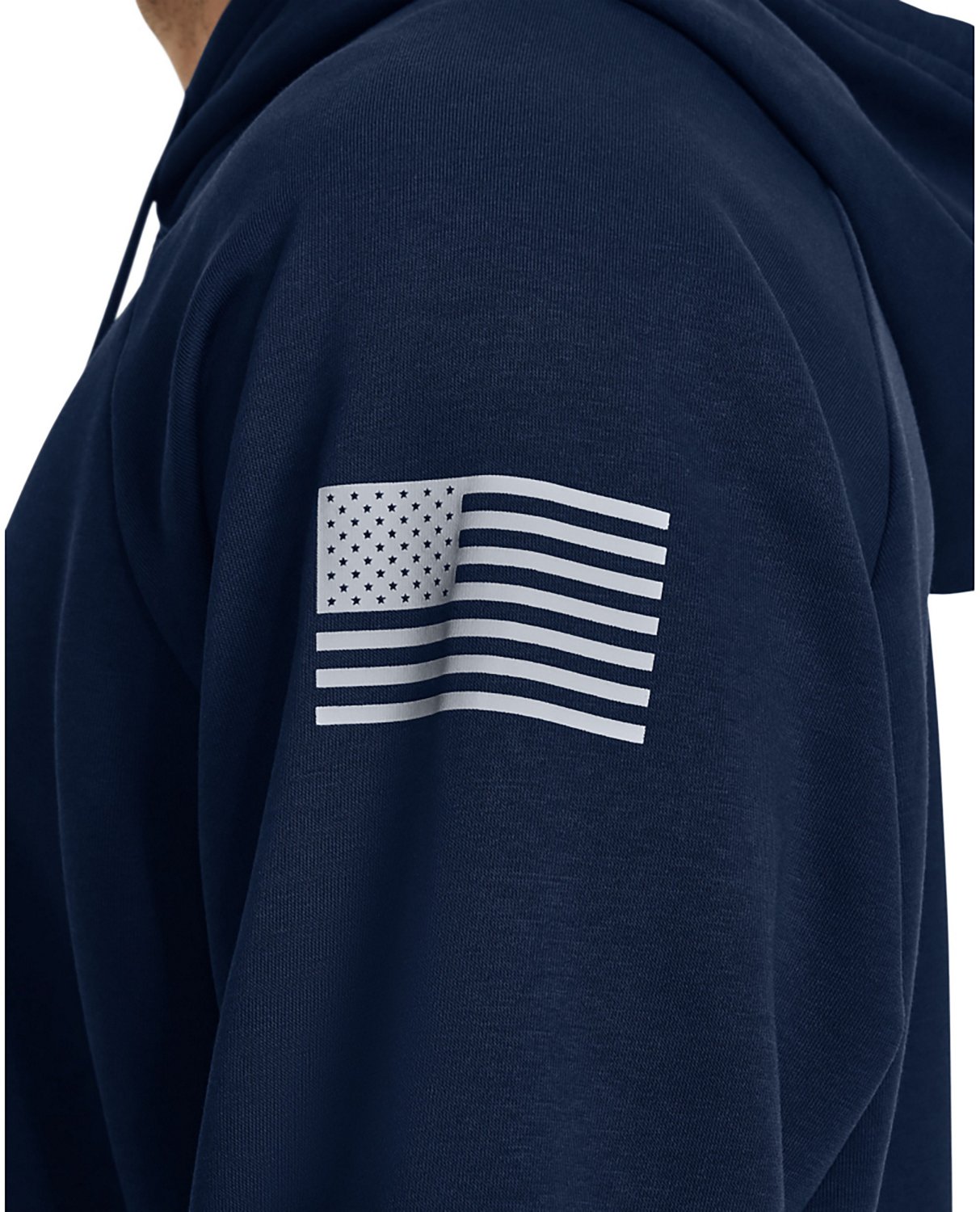 Under Armour Men's Freedom Big Flag Logo Fleece Hoodie - view number 4