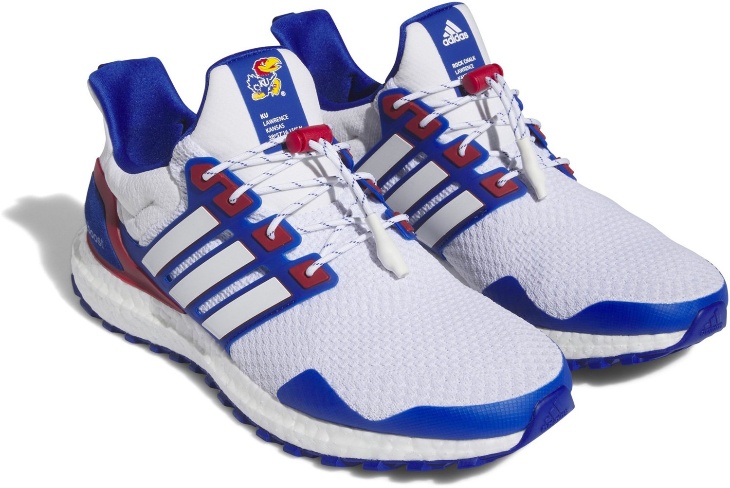 Adidas ultraboost  outlet men's blue/white kansas