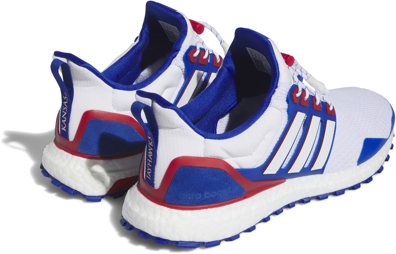 adidas Men's University of Kansas Ultraboost 1.0 DNA Running Shoes - view number 4