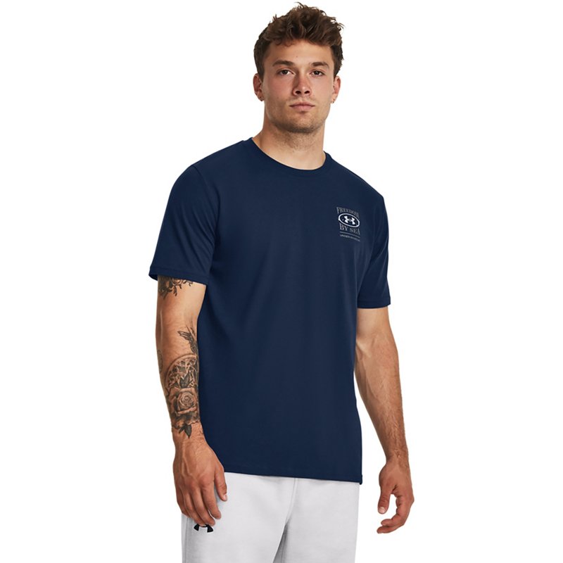 Under Armour Men's Freedom By Sea Short Sleeve T-shirt