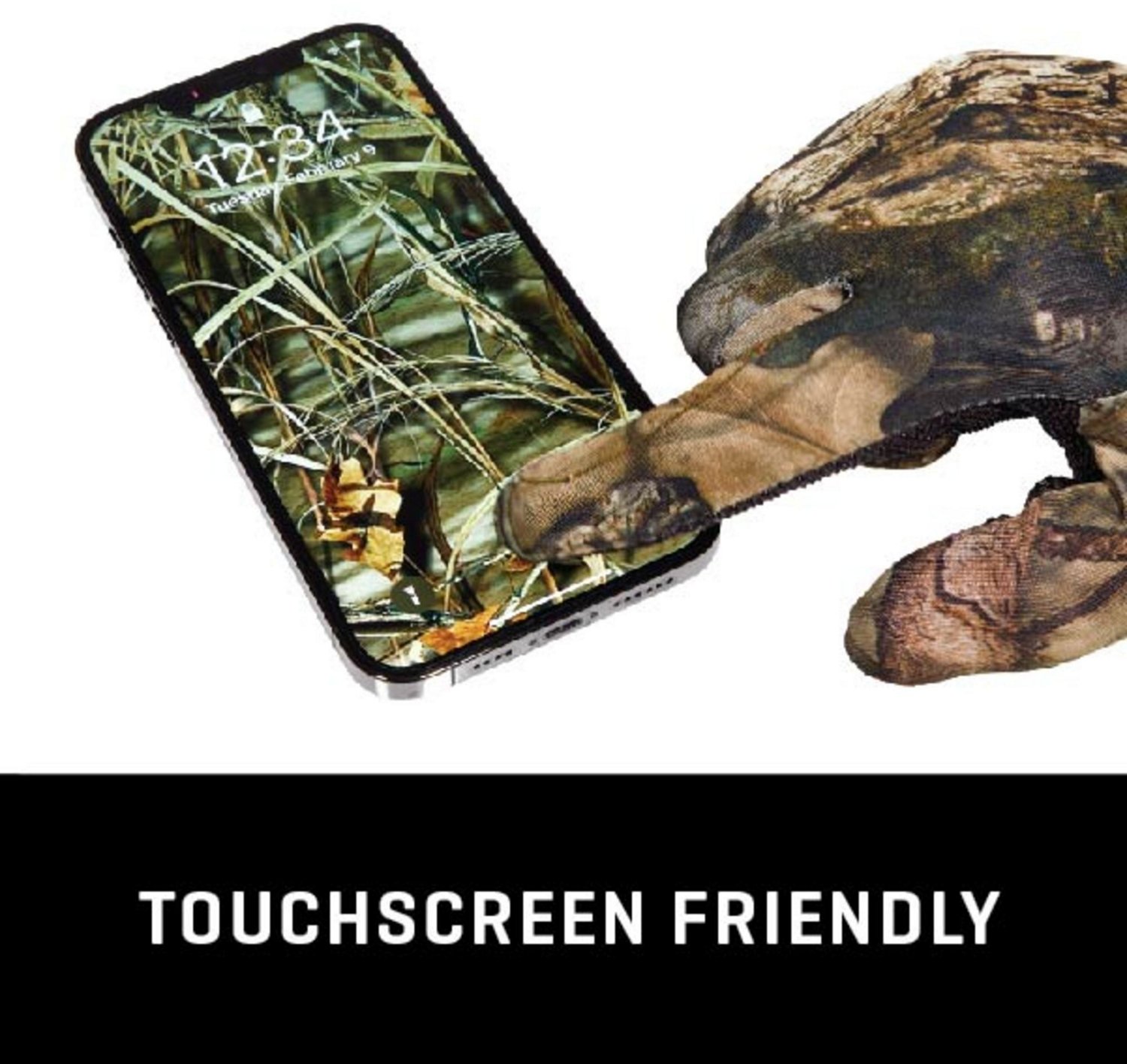 Allen Company Vanish Camouflage Spandex Gloves                                                                                   - view number 7