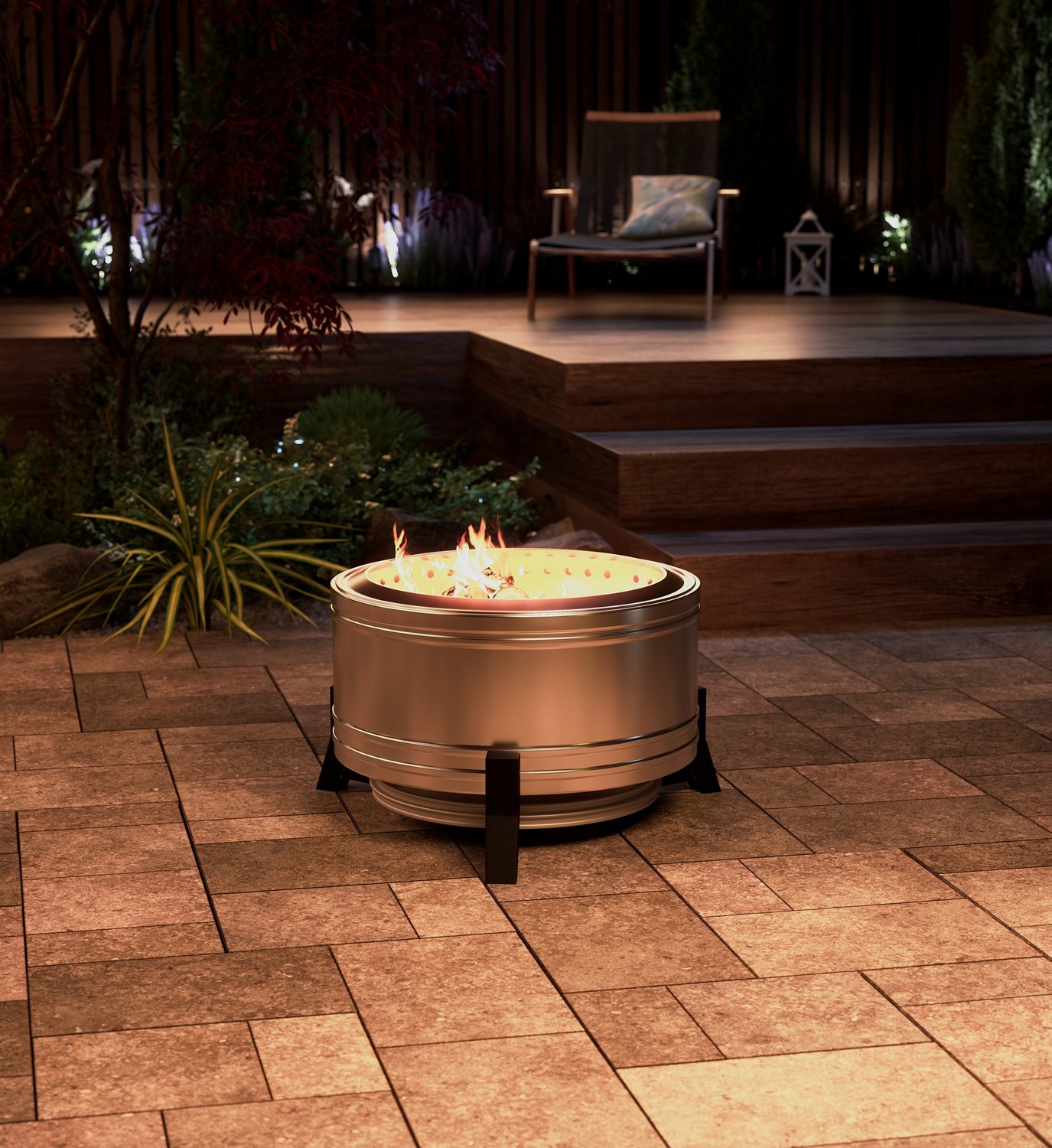 Mosaic Smokeless Fire Pit Academy