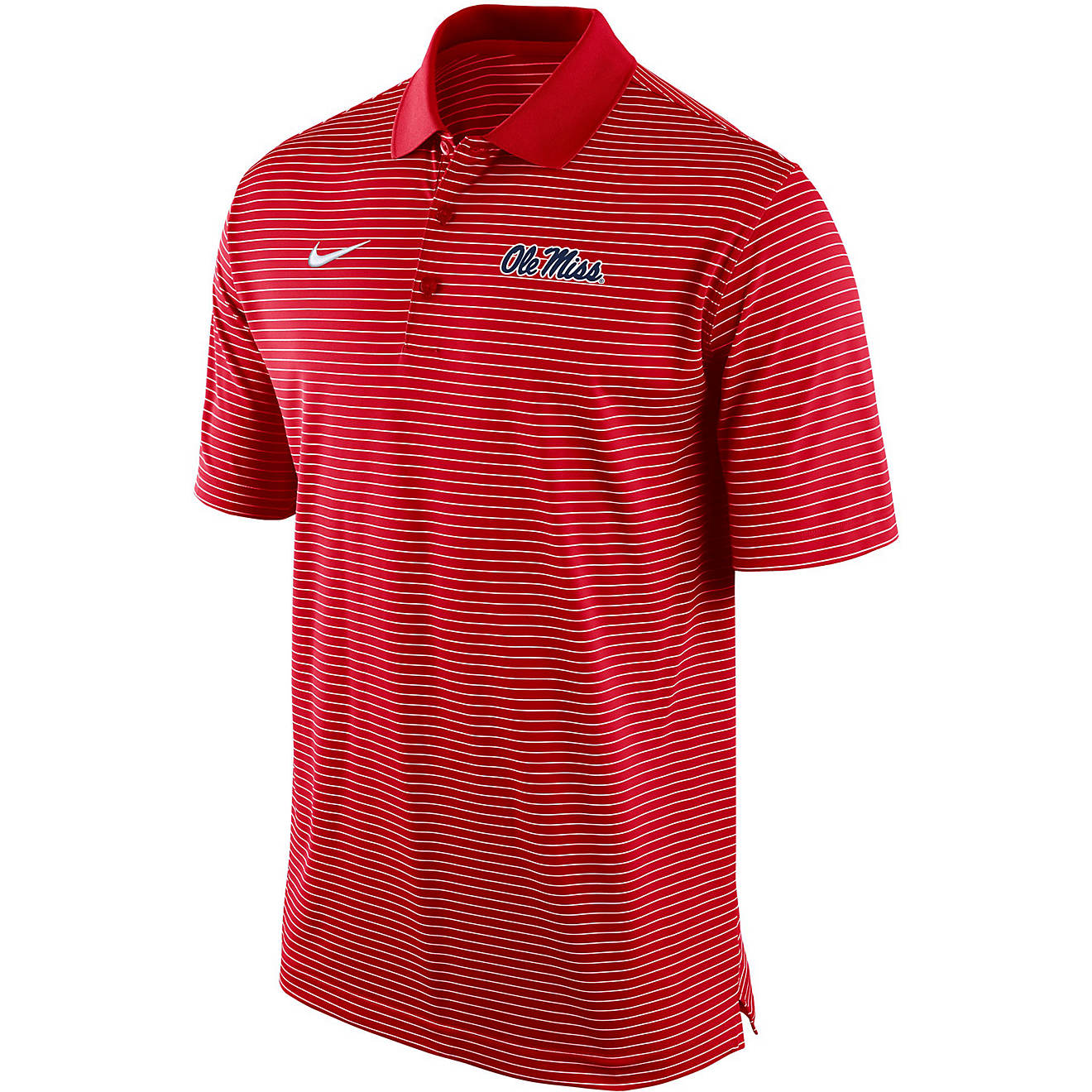 Nike Men's University of Mississippi Stadium Stripe Polo Shirt                                                                   - view number 1