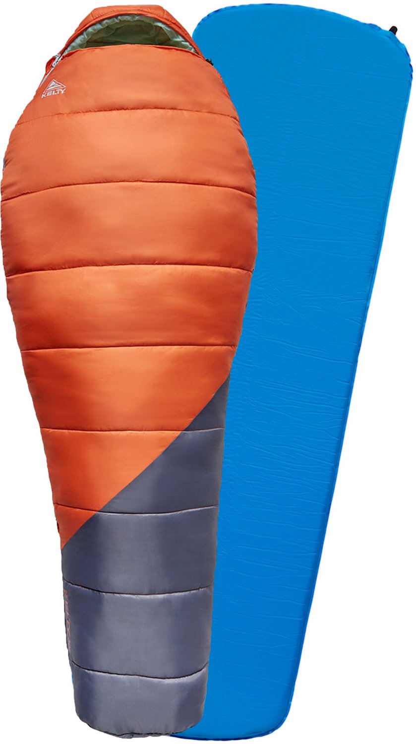 Kelty Trailhead Mummy Sleeping Bag and Self-Inflating Mummy Pad Kit