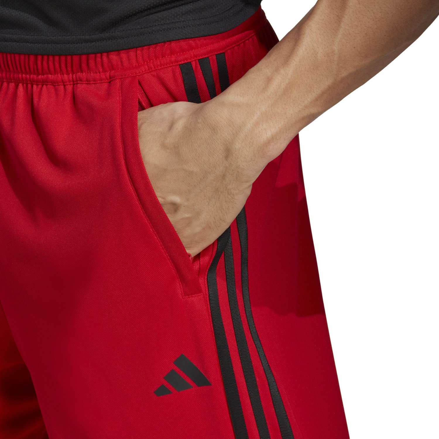 adidas Men's Train Essentials Piqué 3-Stripes Training Shorts 9 in - view number 4