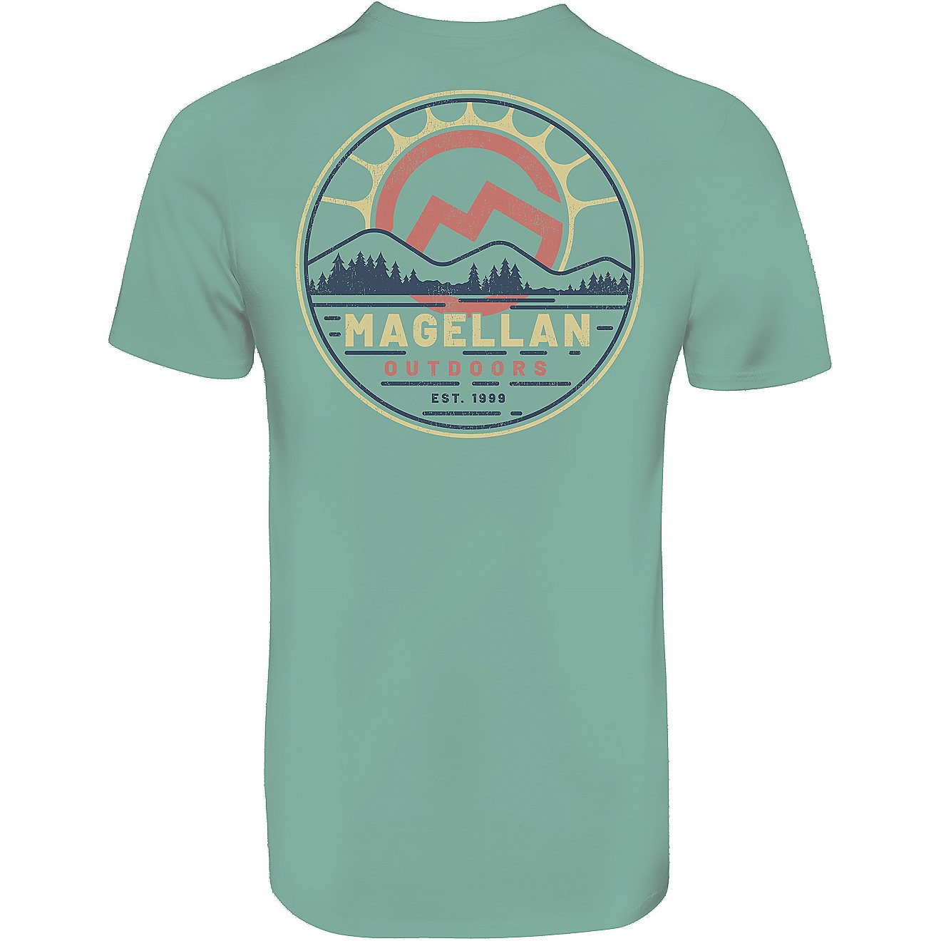 Magellan Outdoors Men’s Sunrise Crest Graphic T-shirt                                                                          - view number 1