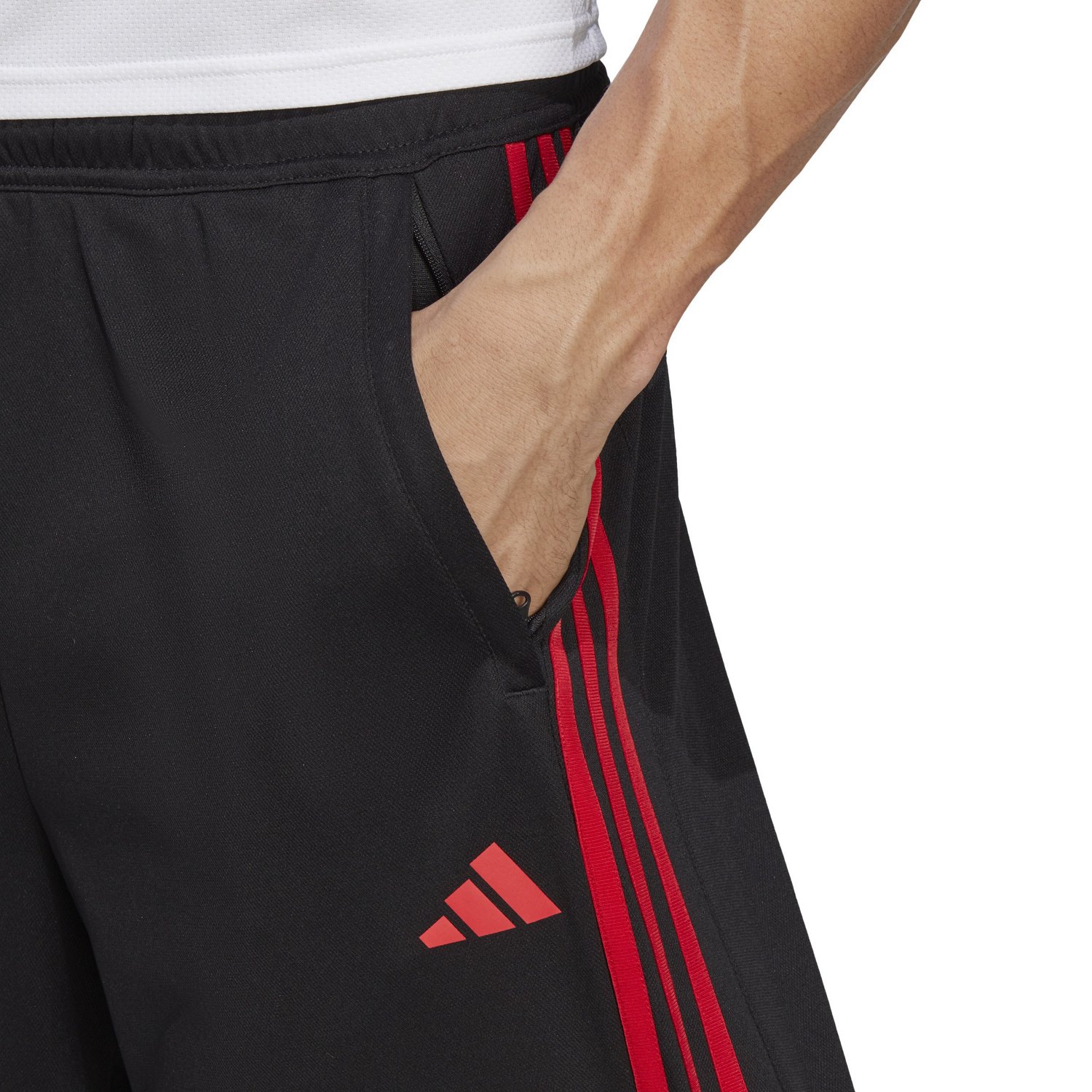 adidas Men's Train Essentials Piqué 3-Stripes Training Shorts 9 in - view number 4