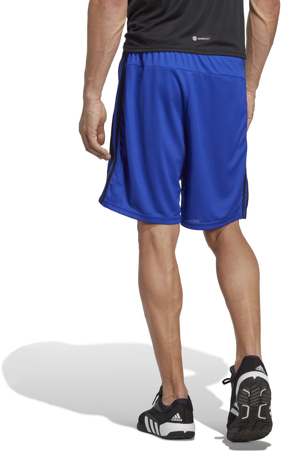 adidas Men's Train Essentials Piqué 3-Stripes Training Shorts 9 in - view number 2
