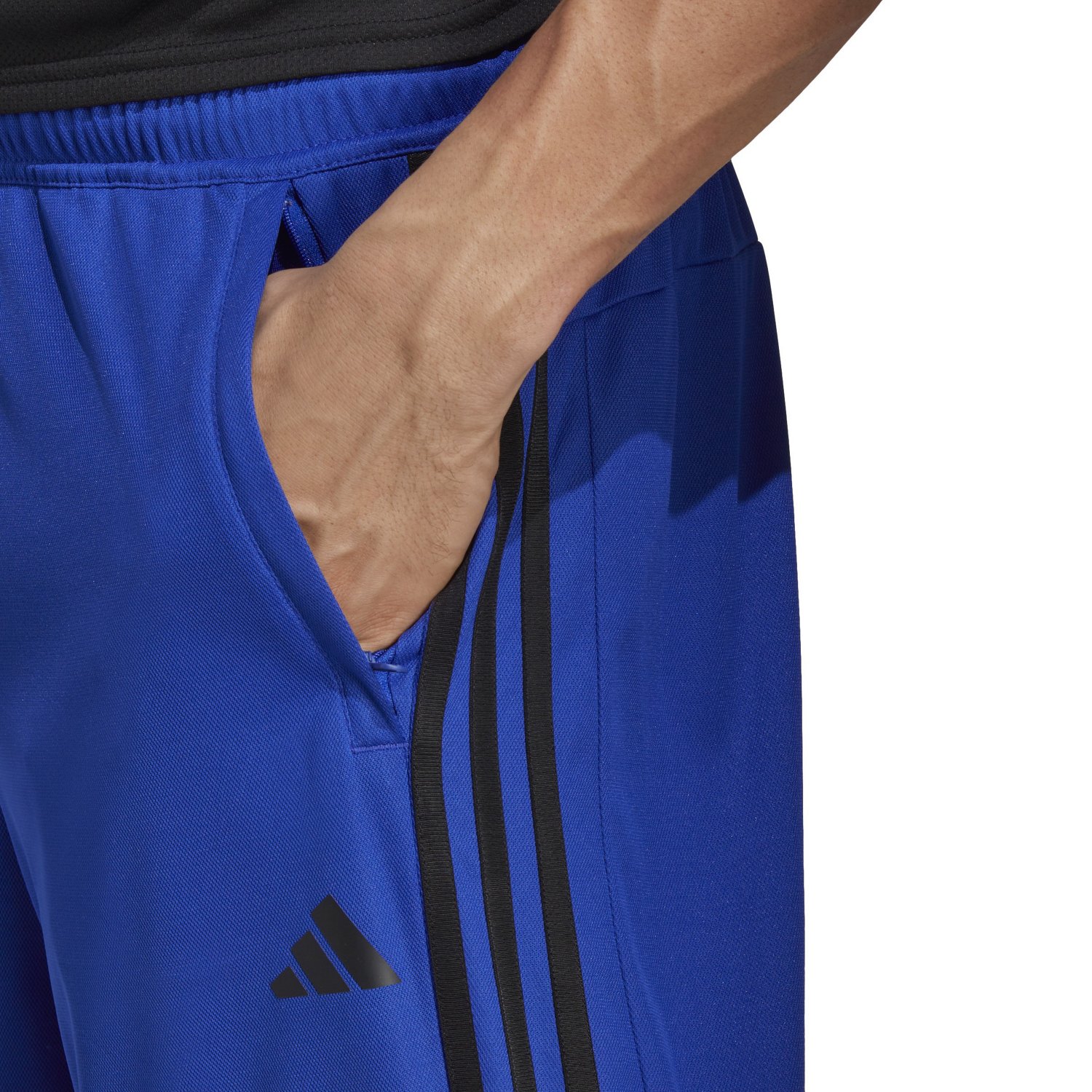 adidas Men's Train Essentials Piqué 3-Stripes Training Shorts 9 in - view number 4
