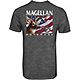 Magellan Outdoors Men’s Rack White and Blue Graphic T-shirt                                                                    - view number 1 selected