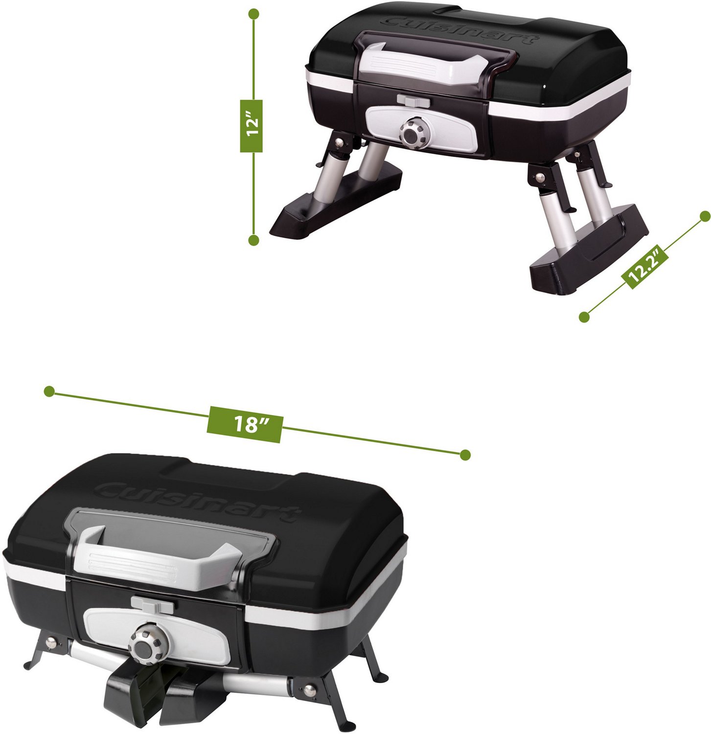 Cuisinart Portable Tabletop Gas Grill                                                                                            - view number 2