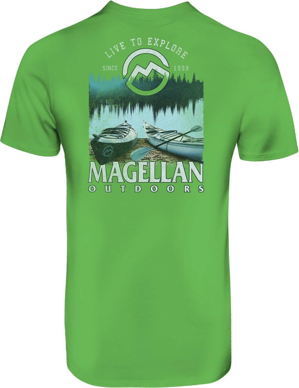 Magellan Outdoors Mens Local State Graphic Texas Crew 