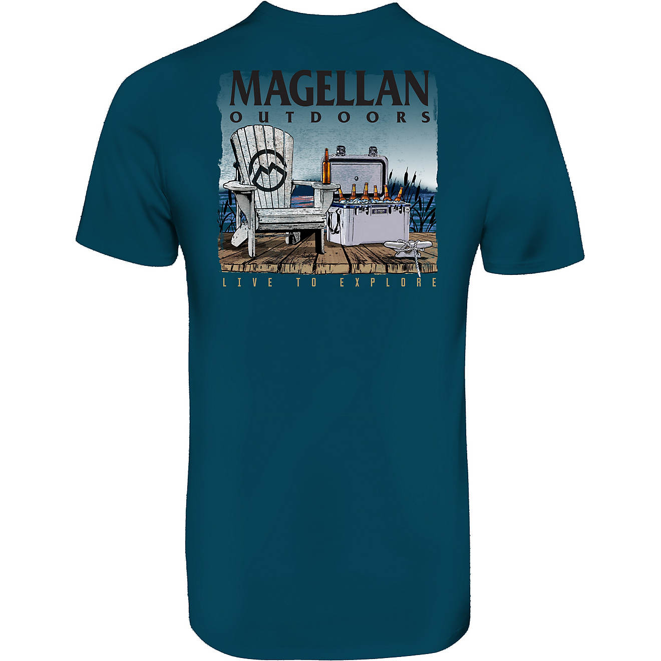 Magellan Outdoors Men’s Tie One On Graphic T-shirt                                                                             - view number 1