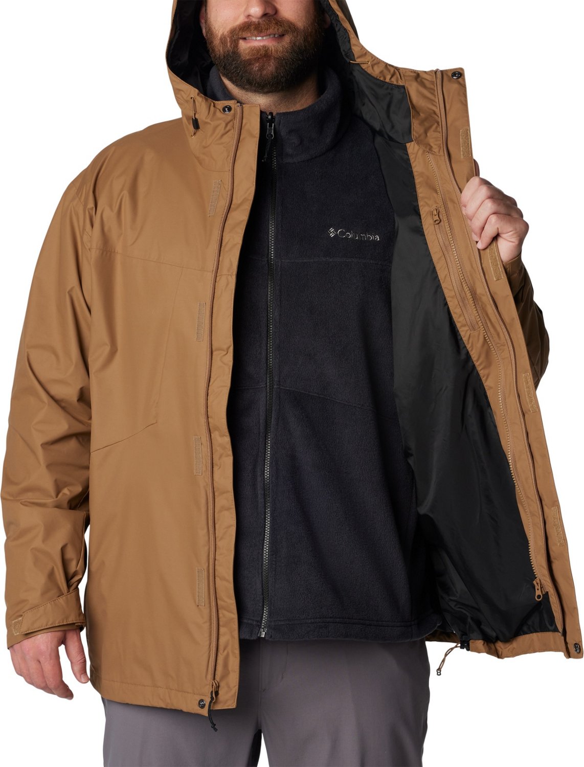Columbia Sportswear Men's Tunnel Falls Interchange Jacket Academy