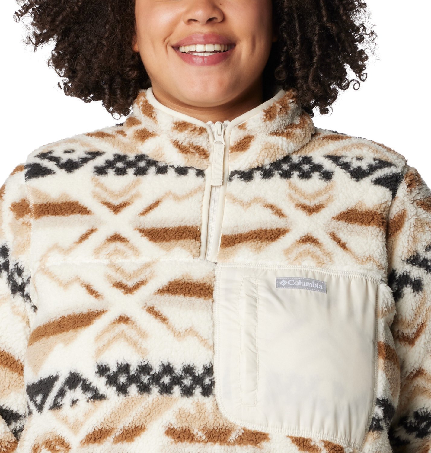 Columbia Sportswear Women's Plus West Bend 1/4 Zip Pullover - view number 4