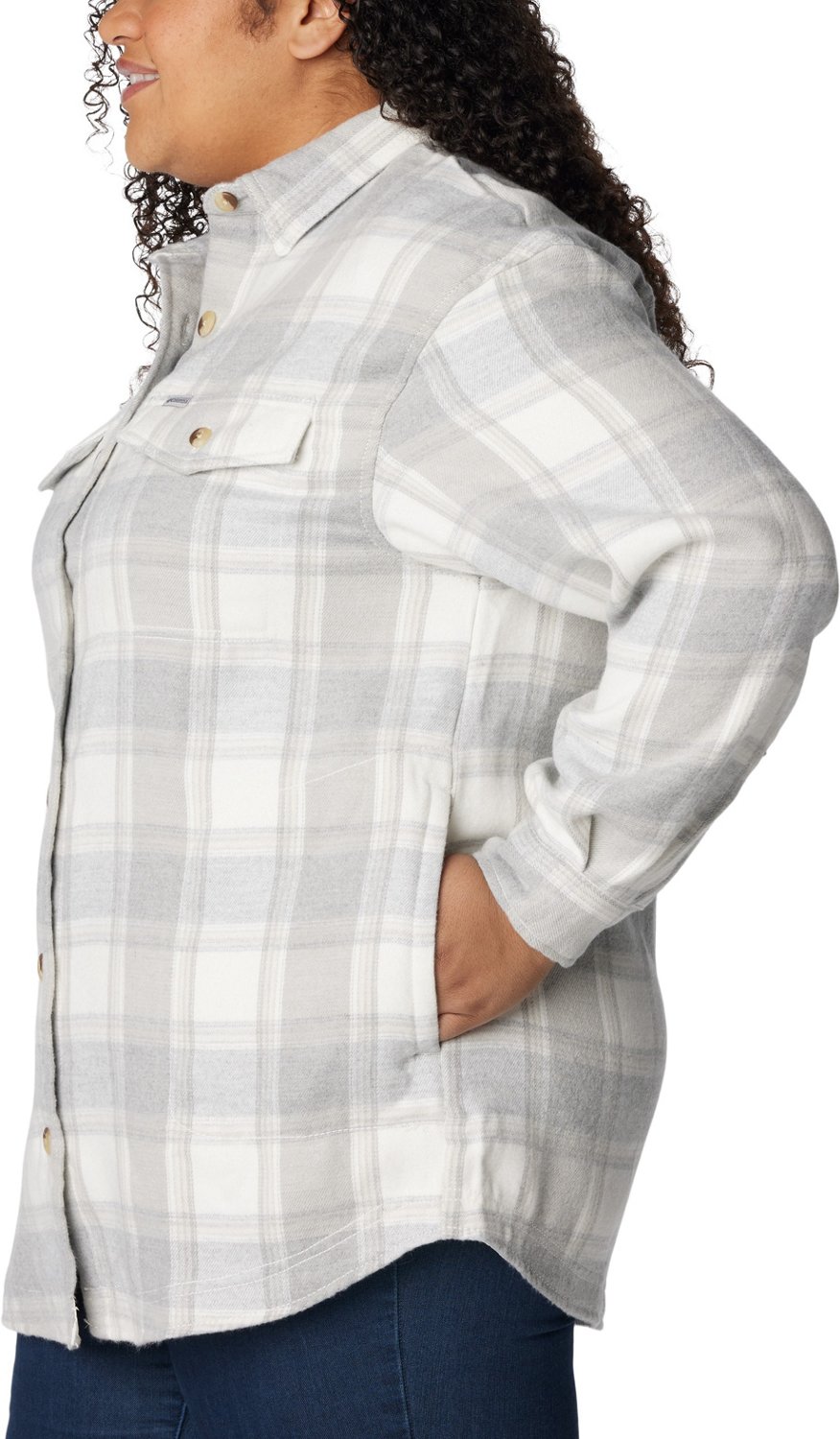 Columbia Women's Plus Calico Basin Shirt Jacket - view number 3