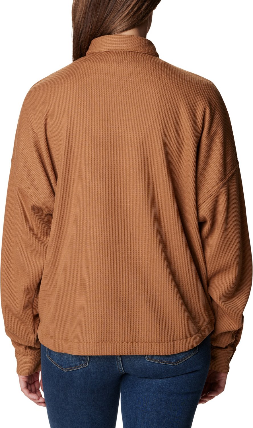 Columbia Sportswear Women's Plus Holly Hideaway Waffle Shirt Jacket - view number 2