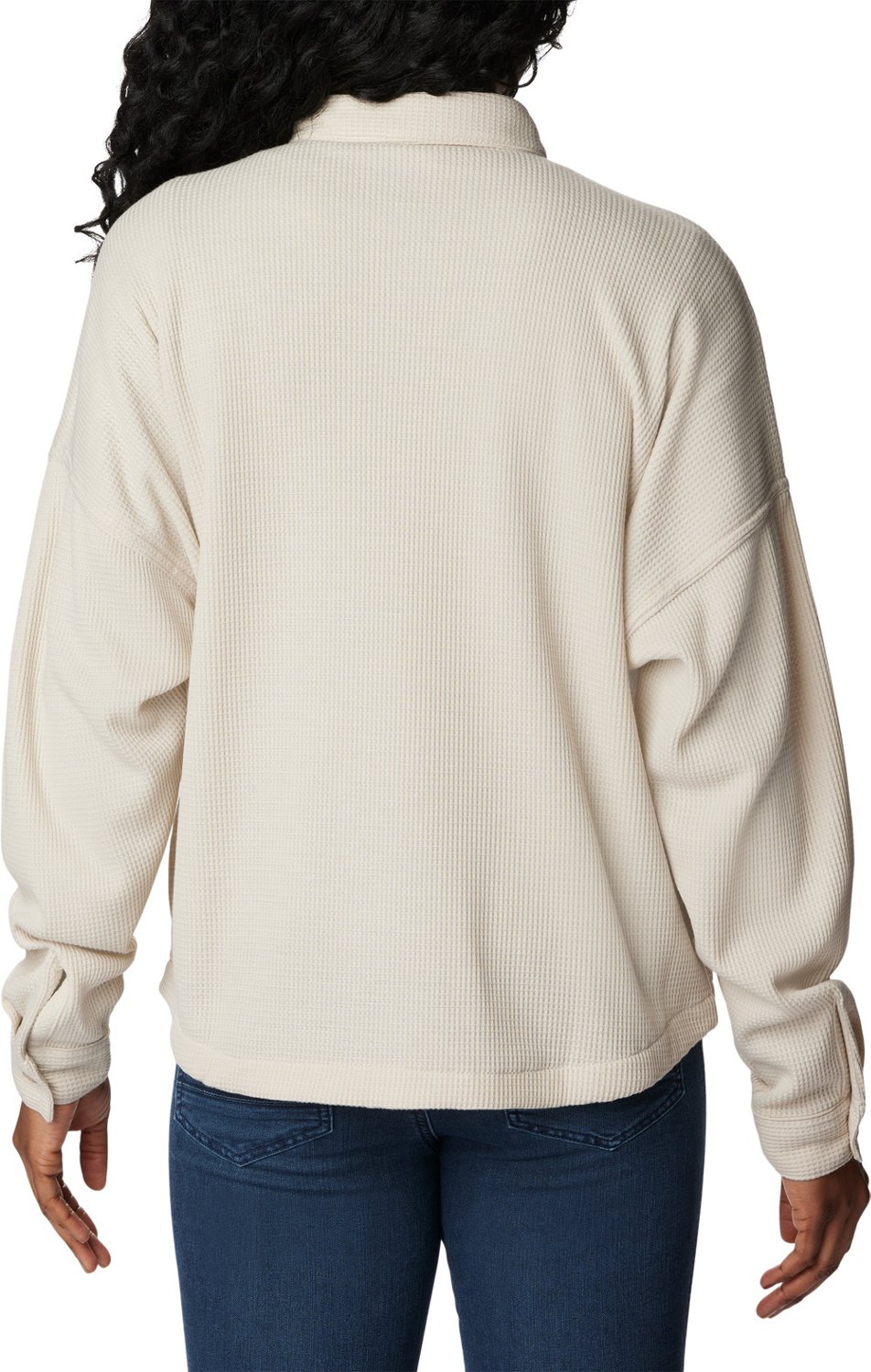 Columbia Sportswear Women's Plus Holly Hideaway Waffle Shirt Jacket - view number 2