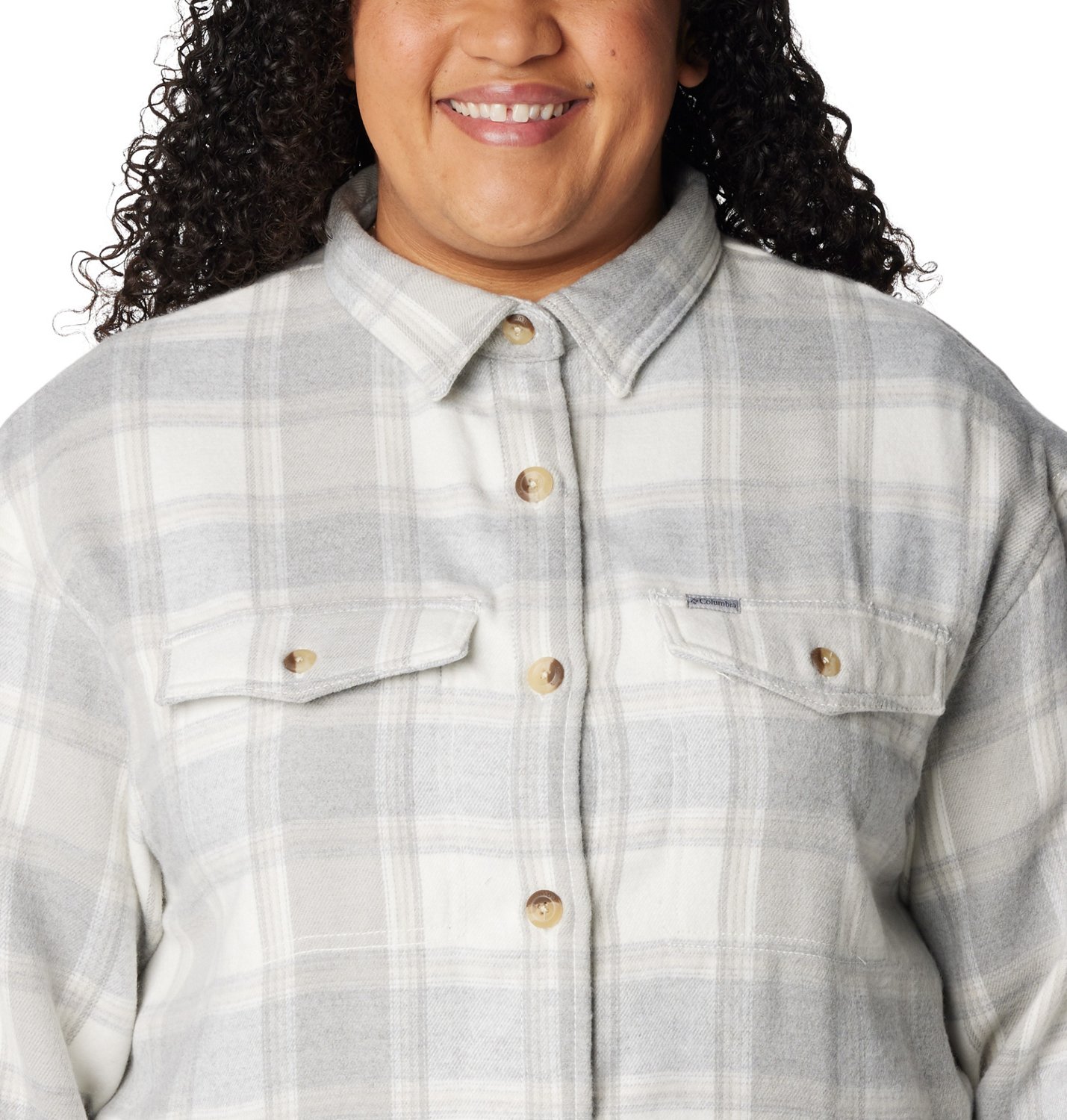 Columbia Women's Plus Calico Basin Shirt Jacket - view number 5
