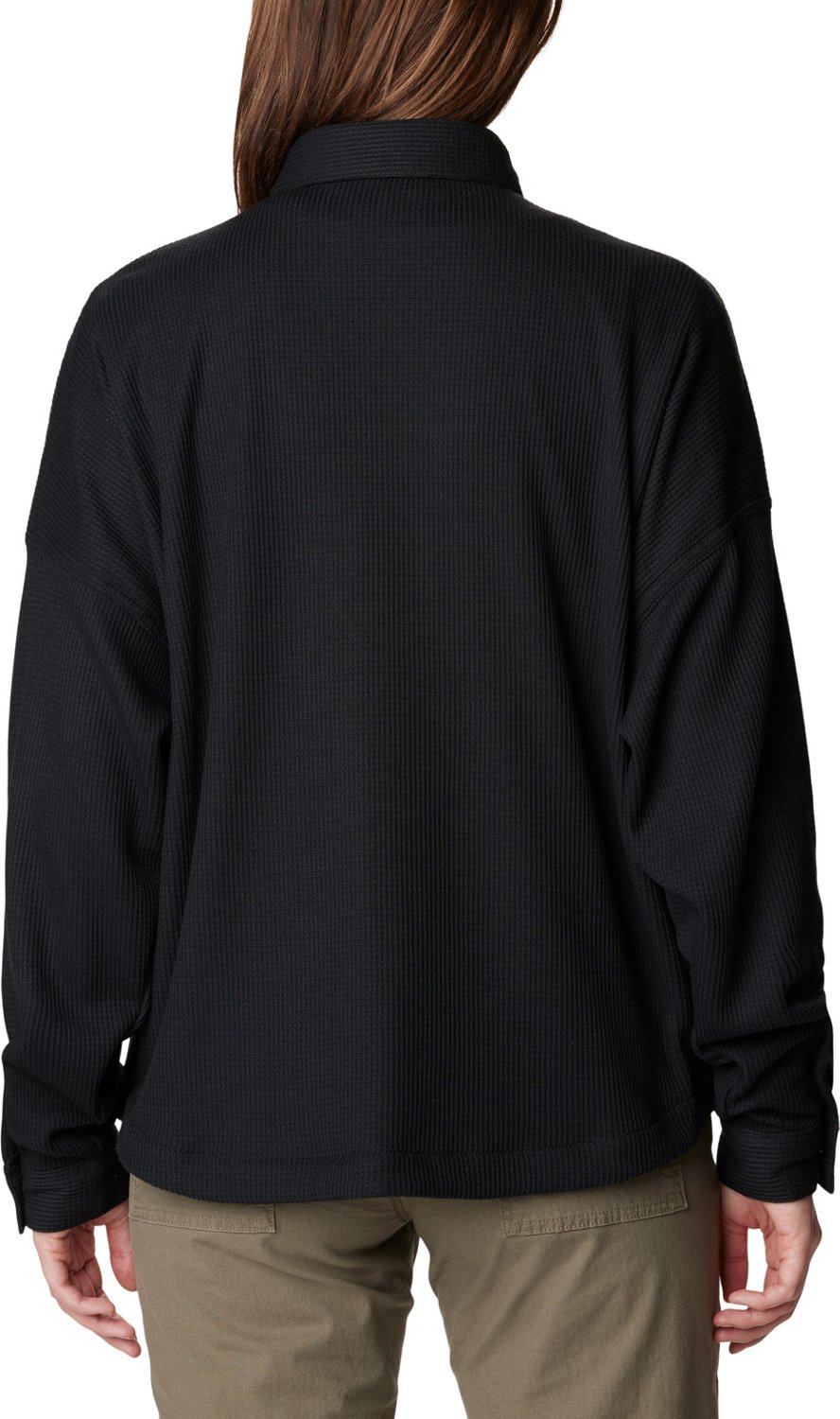 Columbia Sportswear Women's Plus Holly Hideaway Waffle Shirt Jacket - view number 2