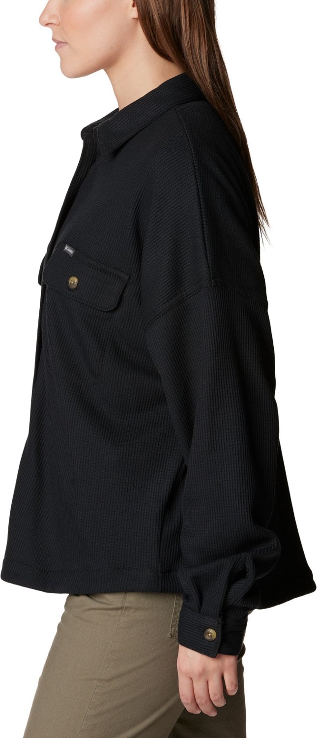Columbia Sportswear Women's Plus Holly Hideaway Waffle Shirt Jacket - view number 3