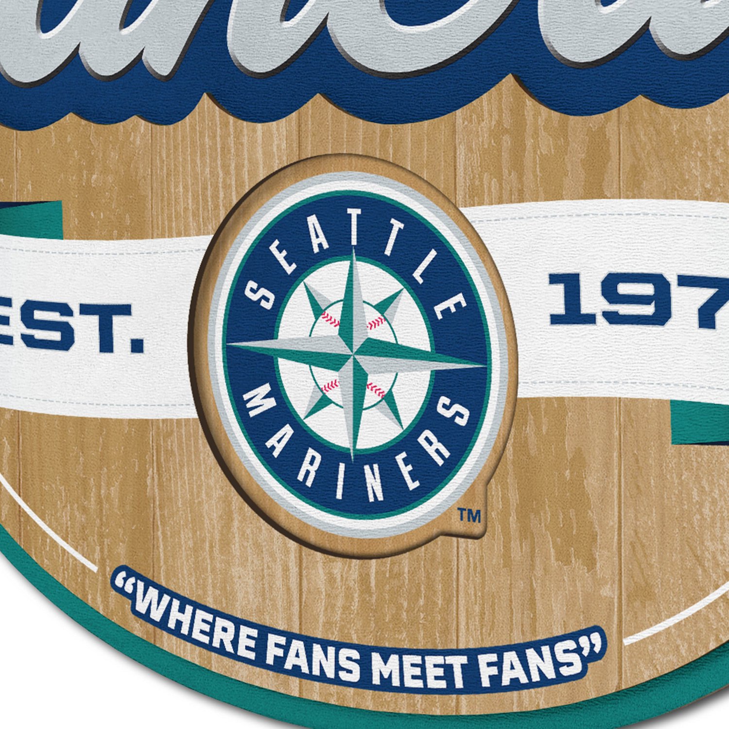 YouTheFan Seattle Mariners Game Day At The Zoo 500-Piece Puzzle  - view number 3