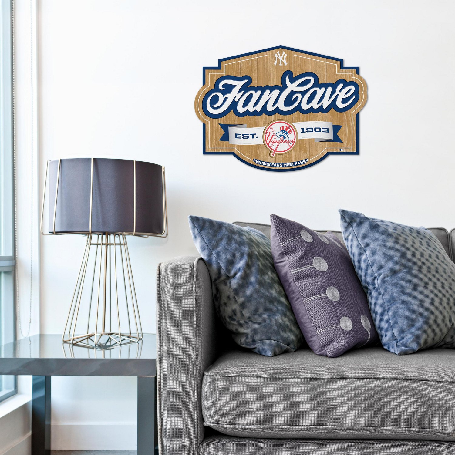 YouTheFan New York Yankees Fan Cave Sign  - view number 5