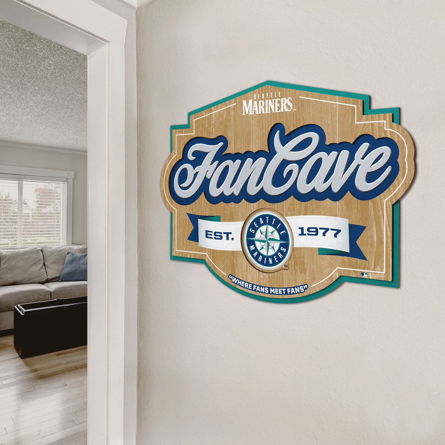 YouTheFan Seattle Mariners Game Day At The Zoo 500-Piece Puzzle  - view number 4