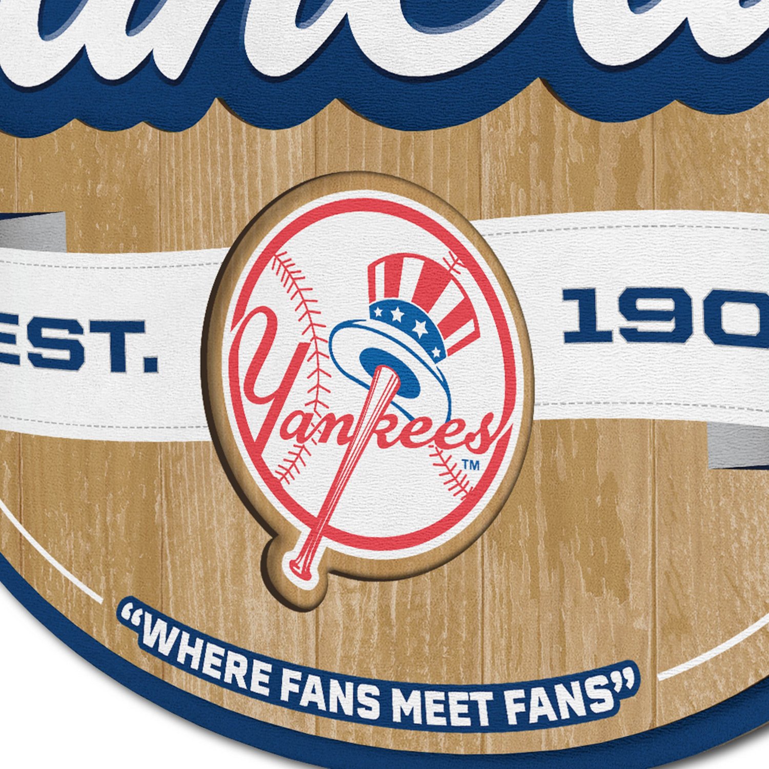YouTheFan New York Yankees Fan Cave Sign  - view number 3