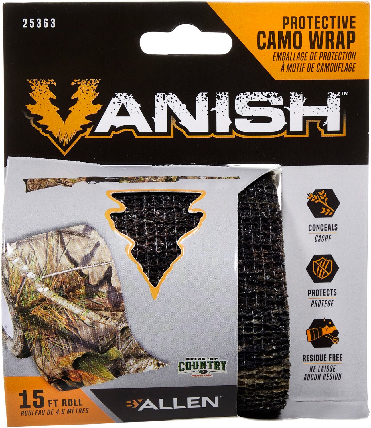 Allen Company Vanish Protective Camo 15 ft Wrap Roll                                                                             - view number 3
